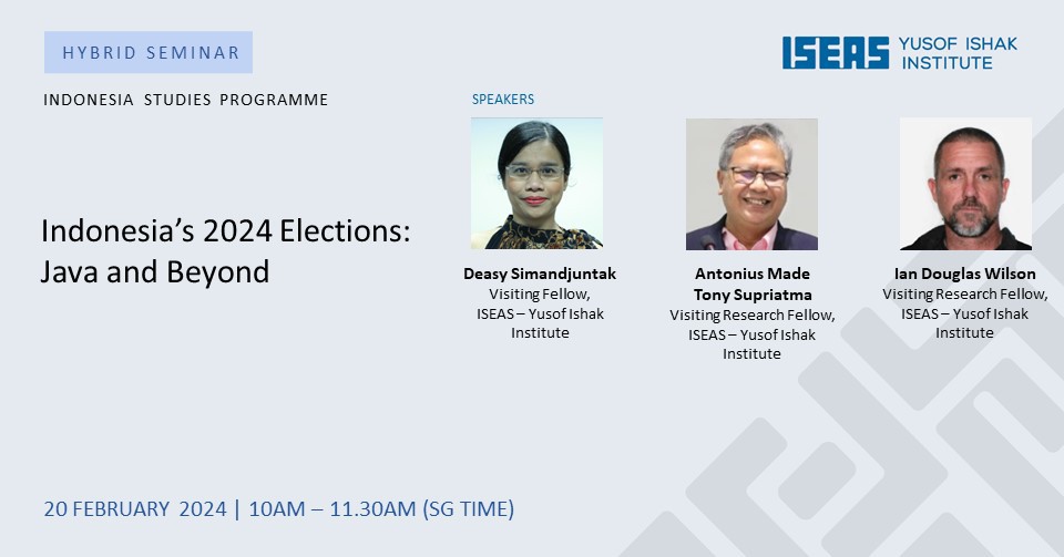 Webinar: Indonesia’s 2024 Elections: Java And Beyond - Center For ...